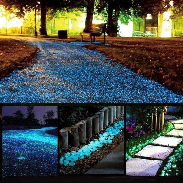 SunStone Luminescent Garden Pebbles | Pack Of 100