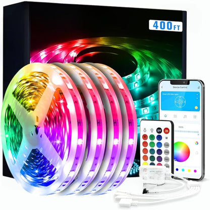 App And Remote Controlled Bluetooth LED Stripe Lights