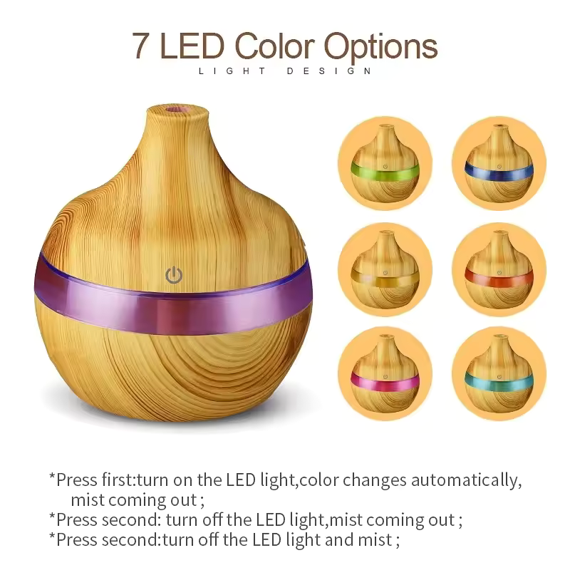 Electric Aroma Air Diffuser - Humidifier For Indoor Air Purification