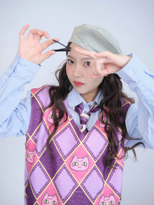 JOJO Kira Yoshikage Fleece Vest