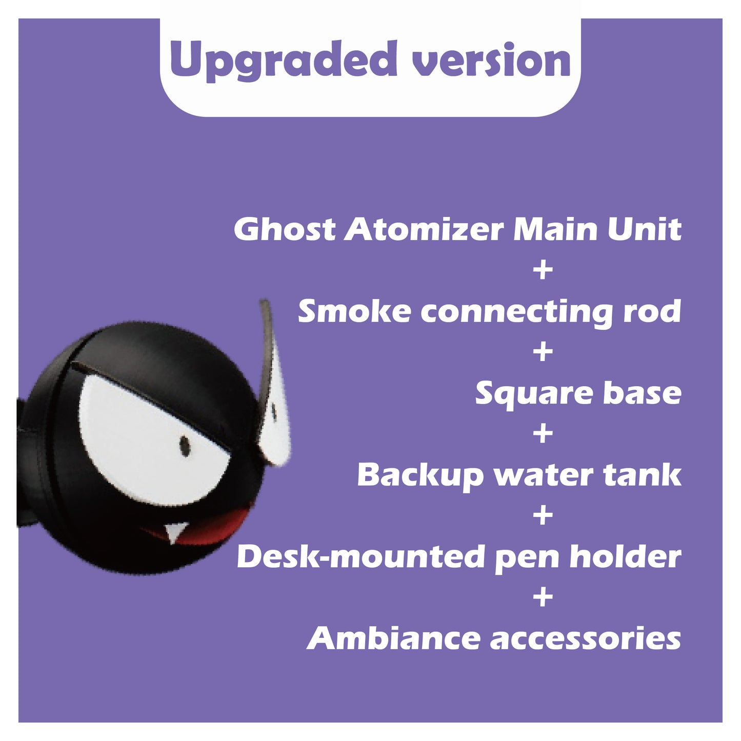 Gastly Luminous  humidifier 2.0(Aroma diffuser)