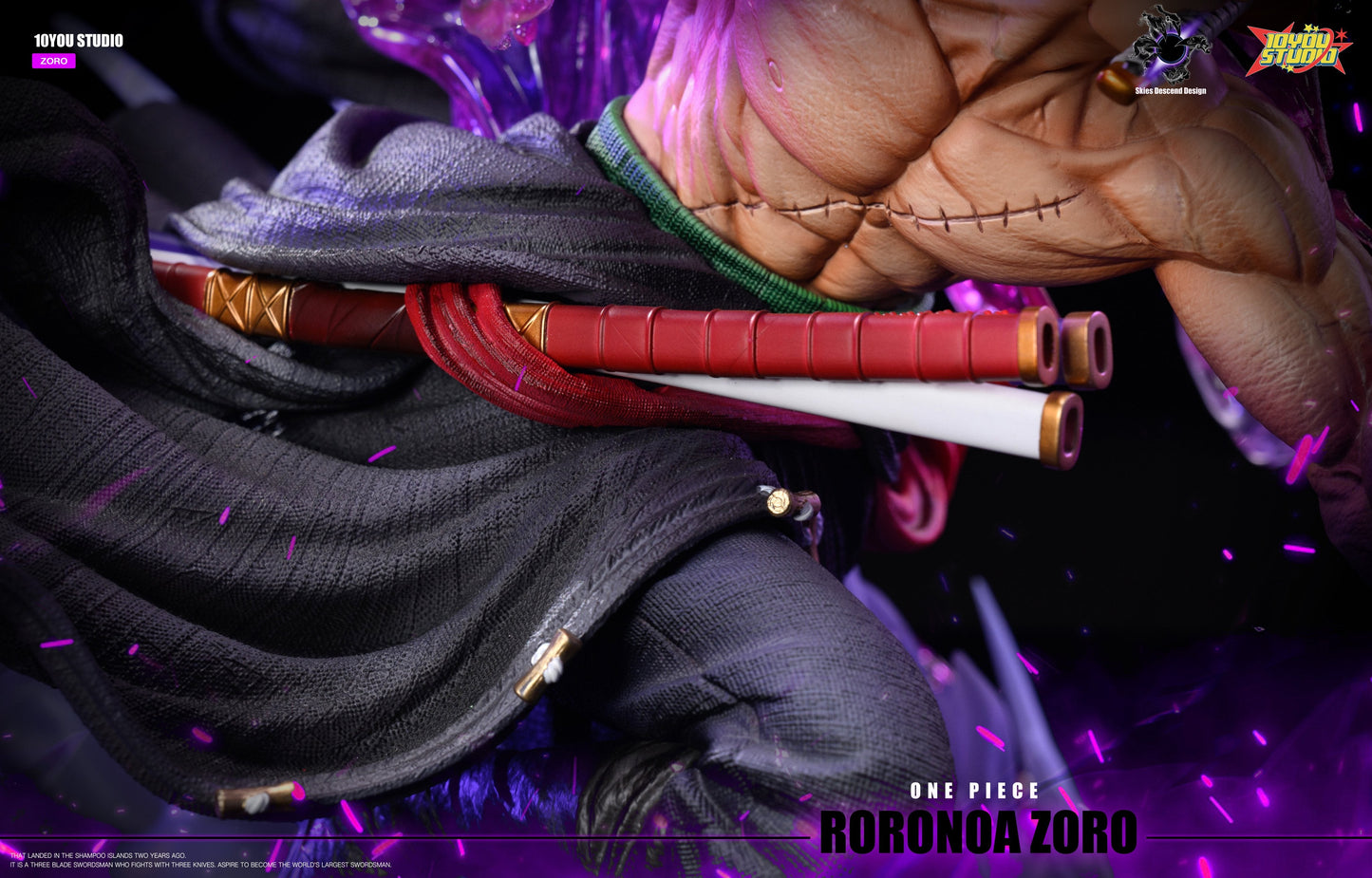 One Piece - Roronoa Zoro | 1:6 Resin Statue | von Skies Descend & 10YOU Studios
