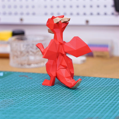 Charizard Plastic Sculpture Model - Pokémon Red Edition