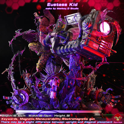 One Piece- Eustass Kid | 1:6 Resin Statue | by Monkey D Studio