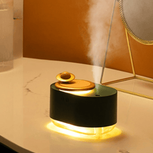 Rotating Planet Air Humidifier With Wireless Aromatherapy Night Light