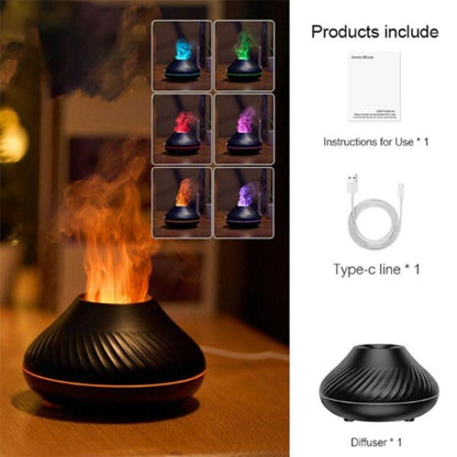 130ml Volcanic Aroma Diffuser Essential And Efficient Oil Lamp
