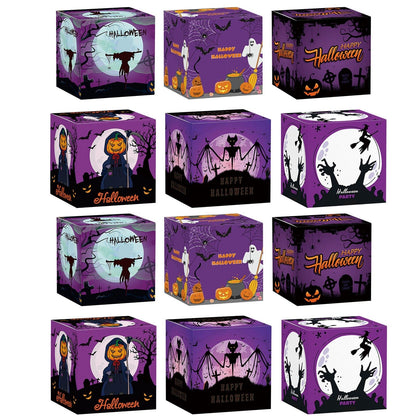 Pacreep 12pc Halloween Gift Bags for Candy & Treat Packaging