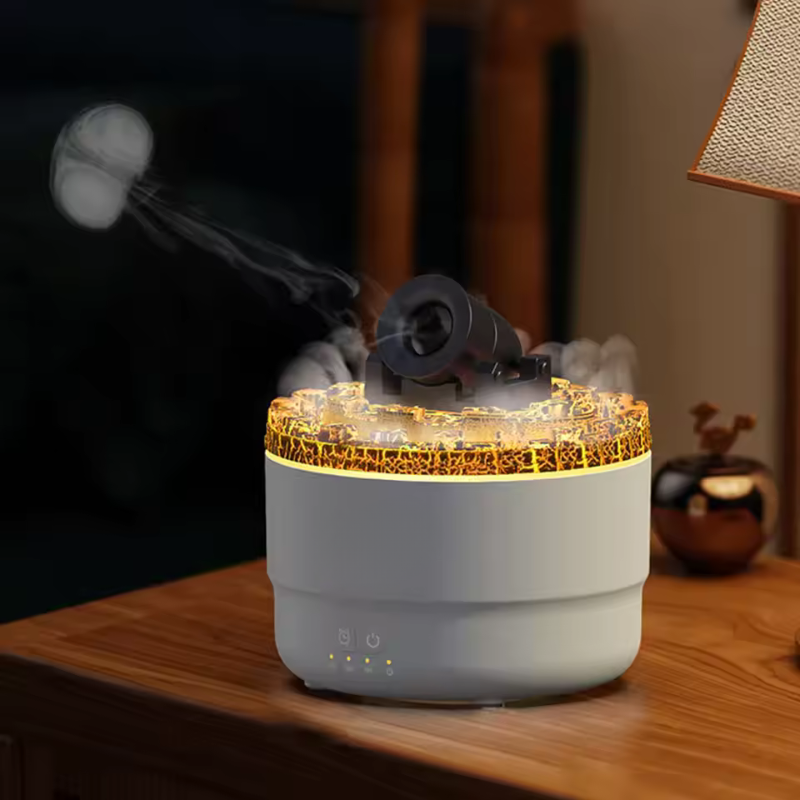 Portable Aroma Humidifier With A Customizable Timer
