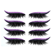 Glams Eyeliner and Eyelash Stickers | 1 + 3 PAIRS FOR FREE
