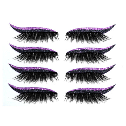 Glams Eyeliner and Eyelash Stickers | 1 + 3 PAIRS FOR FREE