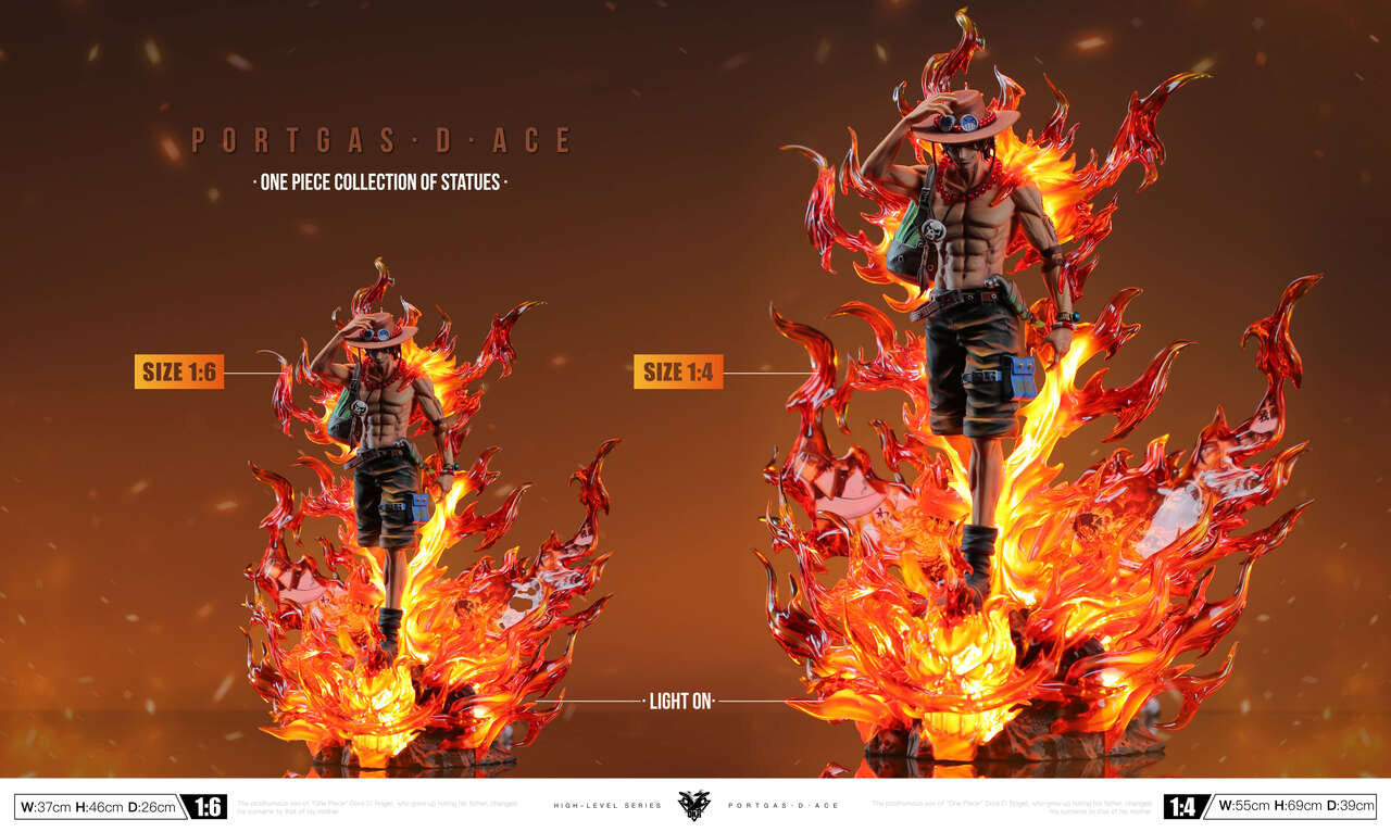 One Piece - Ace | 1:6/1:4 Resin Statue | by OKR Studio