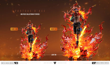 One Piece - Ace | 1:6/1:4 Resin Statue | by OKR Studio