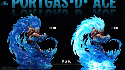 One Piece - Portgas D. Ace | Resin Statue | by Po Lang Studio