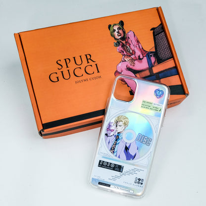 Stone Ocean laser iphone case2