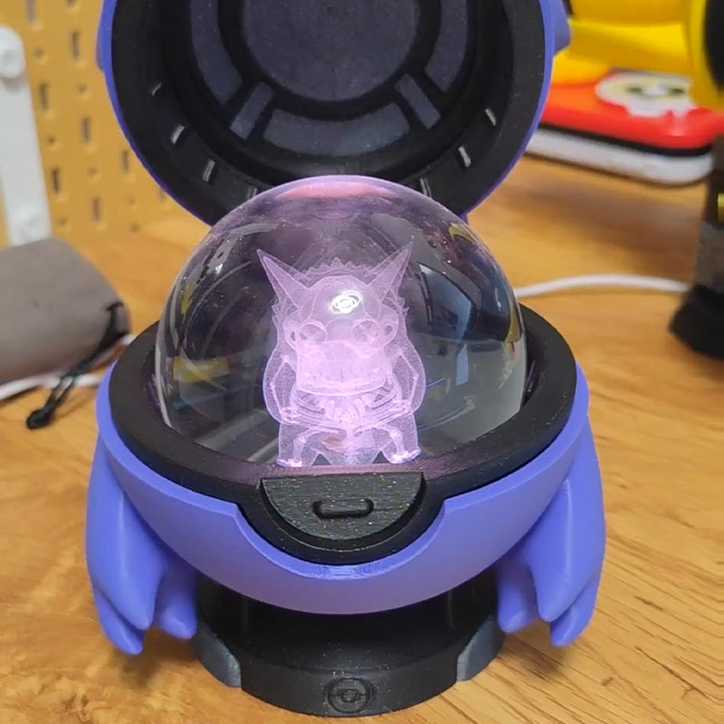 Pokemon ball series lamp