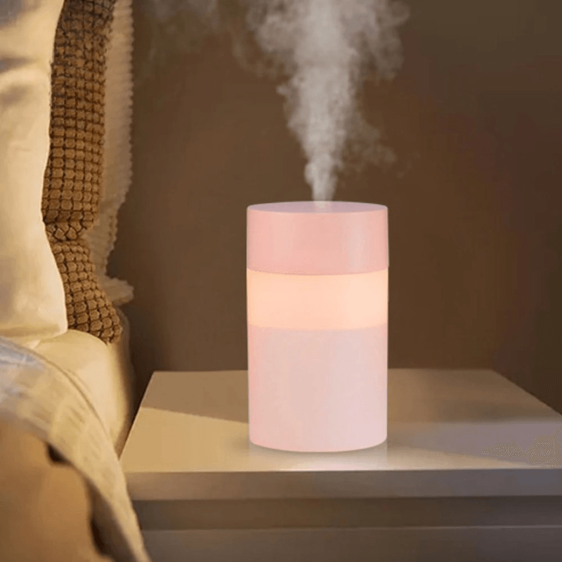 260ml Mini Portable Ultrasonic Diffuser With Compact Mist Humidifier