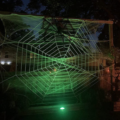 Webby Giant Halloween Spider Web