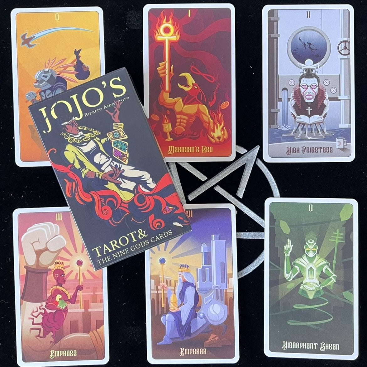 JOJO Stand Card Tarot cards(Complete Set of 53 + 31 Cards)