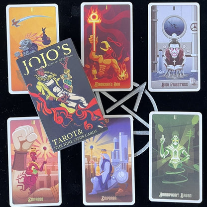 JOJO Stand Card Tarot cards(Complete Set of 53 + 31 Cards)