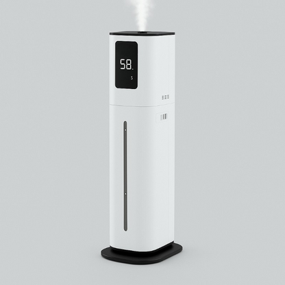 Smart Ultrasonic Cool Mist Tower Humidifier With App Control And Aroma Pad