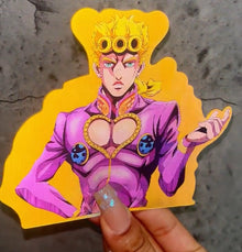 JoJo's Bizarre Adventure Rotating Sticker