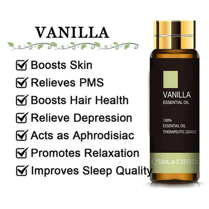 37 Flavor 10ml Essential Oils With Dropper