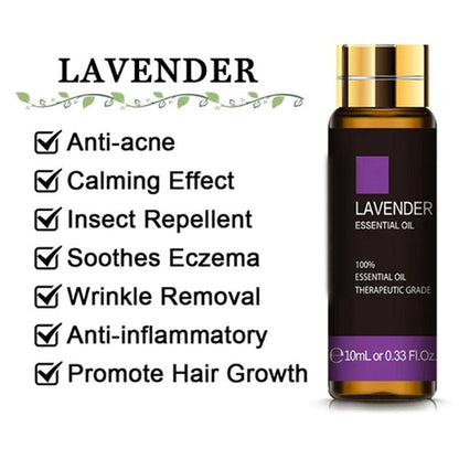 37 Flavor 10ml Essential Oils With Dropper