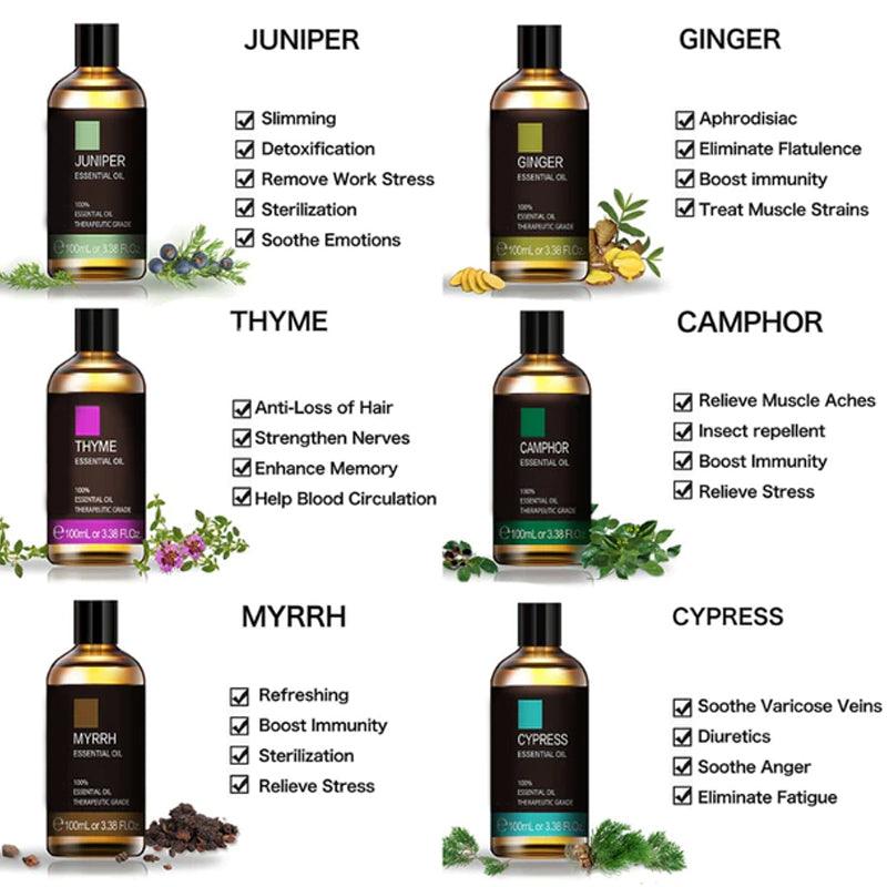 100ml Pure Natural Essential Oils