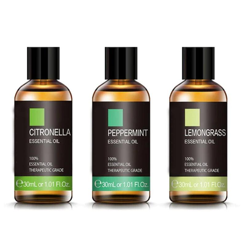 Essential Oils Combo Choose 3 Dropper Bottles Of 30ml Each