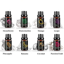 8 Pieces Fruit Essential Oils Set - Premium Quality Gift