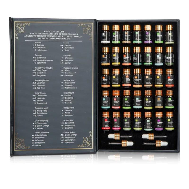 35 Bottles Essential Oils Set for Humidifiers