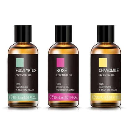 Essential Oils Combo Choose 3 Dropper Bottles Of 30ml Each