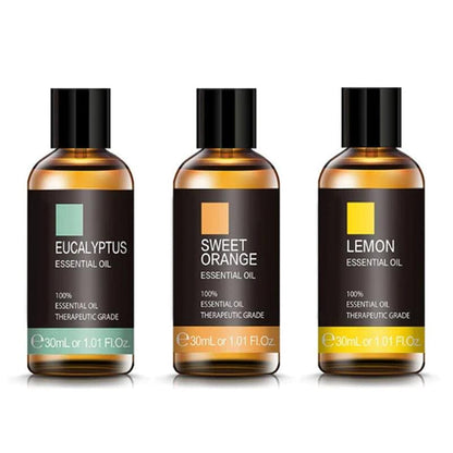 Essential Oils Set Choose 3 Bottles Of 30ml For Diffuser Or Massage