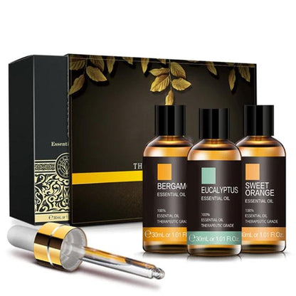 3 Pack Natural Fragrances Essential Oils