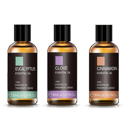 Essential Oils Set Choose 3 Bottles Of 30ml For Diffuser Or Massage