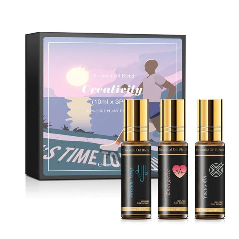 Roller Compound Essential Fragrance Oil Set for Aromatherapy