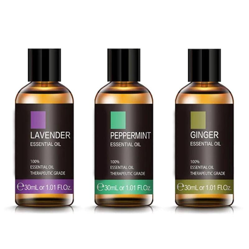 Essential Oils Combo Choose 3 Dropper Bottles Of 30ml Each