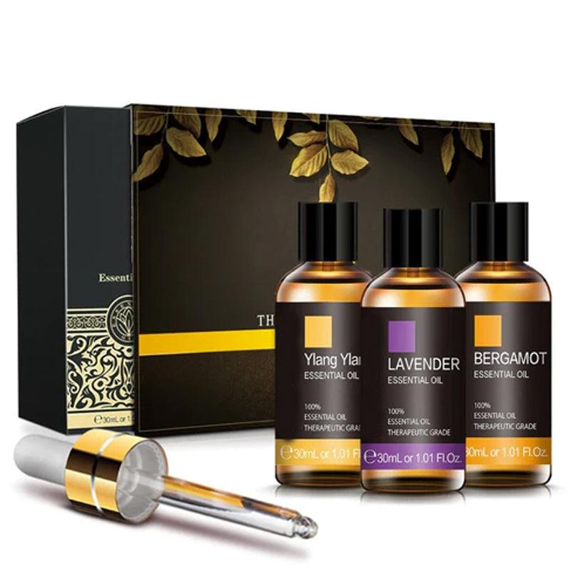 3 Pack Natural Fragrances Essential Oils