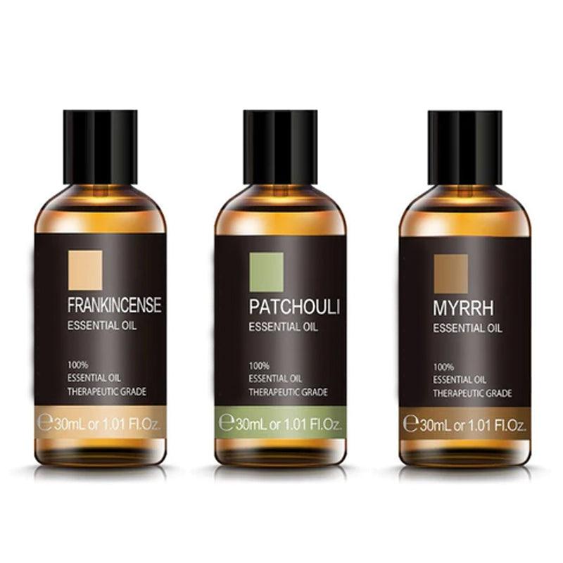 Essential Oils Combo Choose 3 Dropper Bottles Of 30ml Each