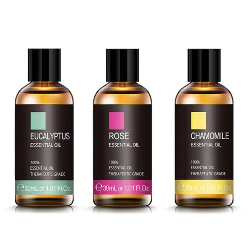 Essential Oils Set Choose 3 Bottles Of 30ml For Diffuser Or Massage