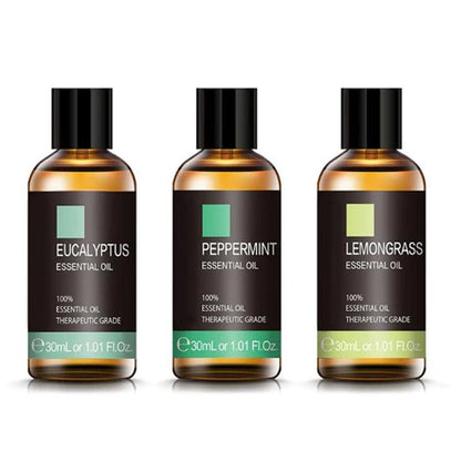 Essential Oils Set Choose 3 Bottles Of 30ml For Diffuser Or Massage