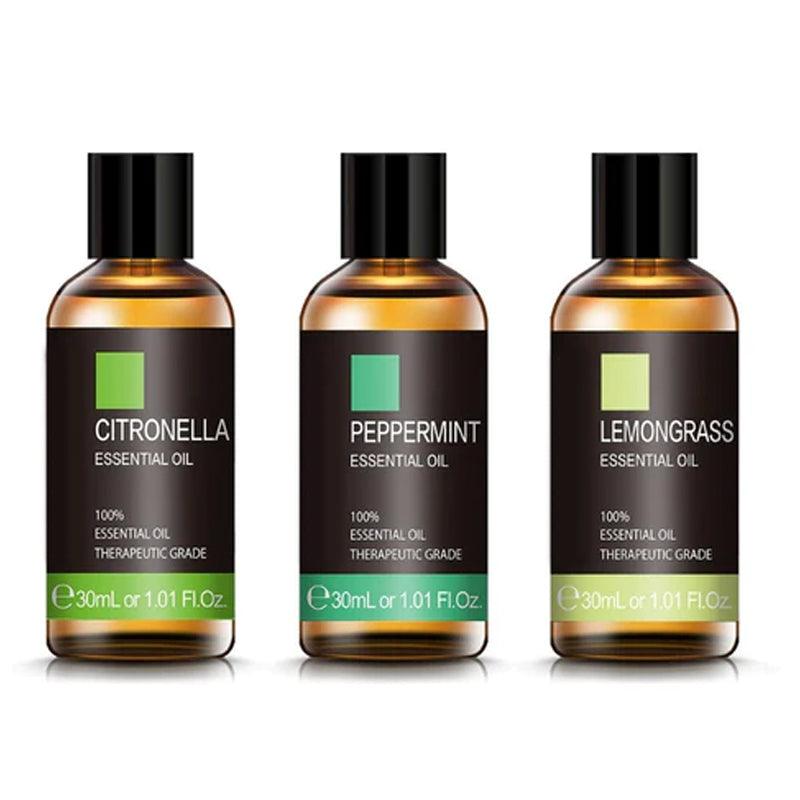 Essential Oils Set Choose 3 Bottles Of 30ml For Diffuser Or Massage