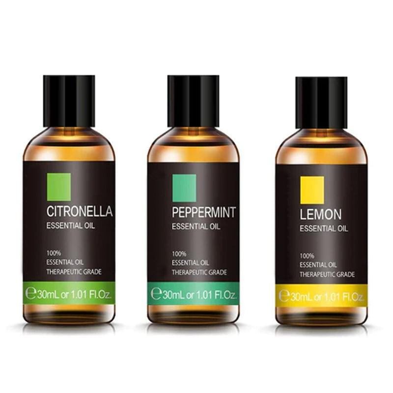 Essential Oils Set Choose 3 Bottles Of 30ml For Diffuser Or Massage