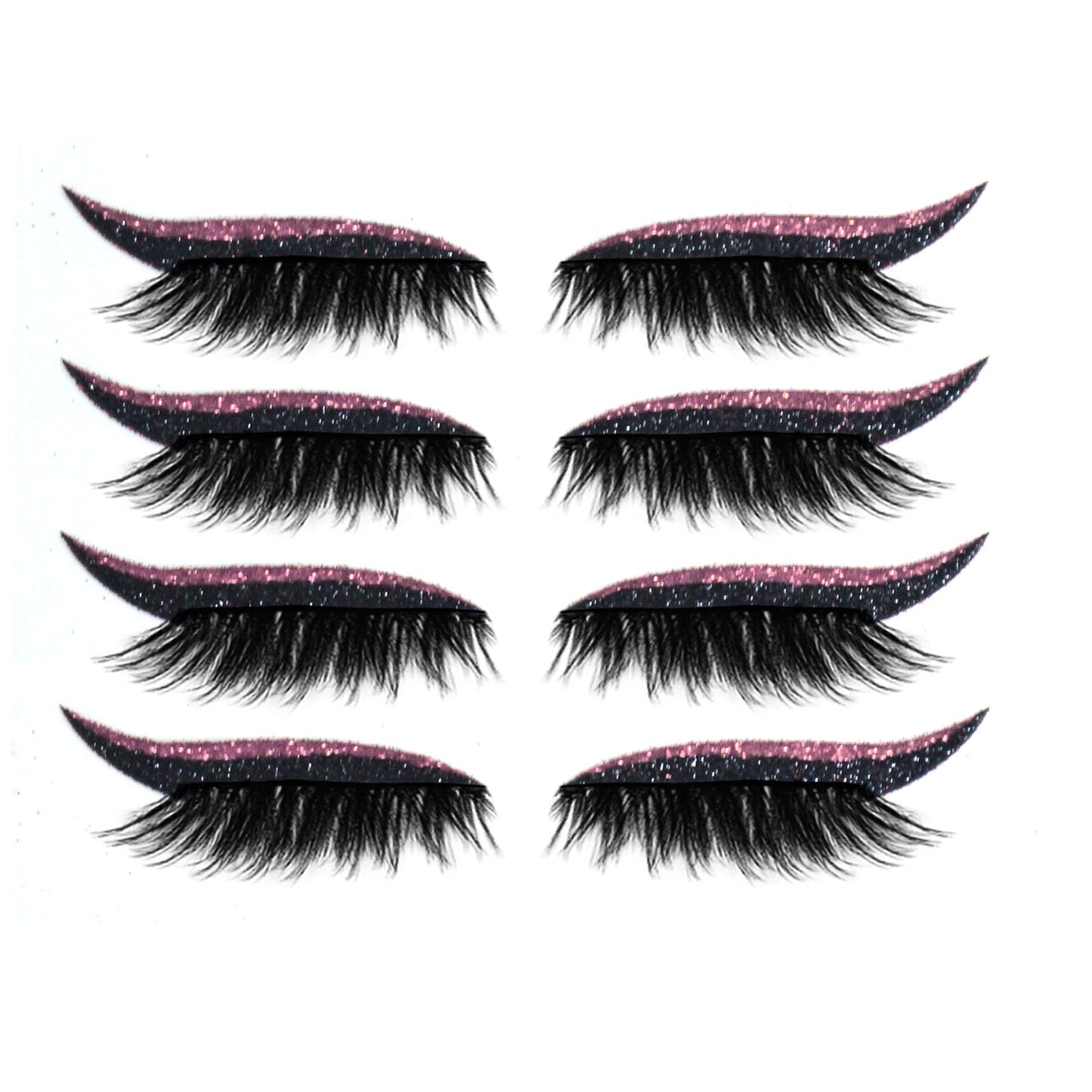 Glams Eyeliner and Eyelash Stickers | 1 + 3 PAIRS FOR FREE