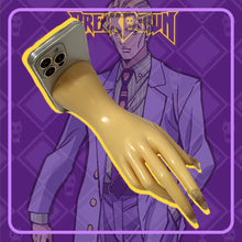 Jojo's Kira Yoshikage Funny Phone Case with Hand Model Stand