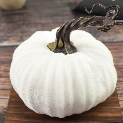 Punkin Mini Velvet Halloween Pumpkins