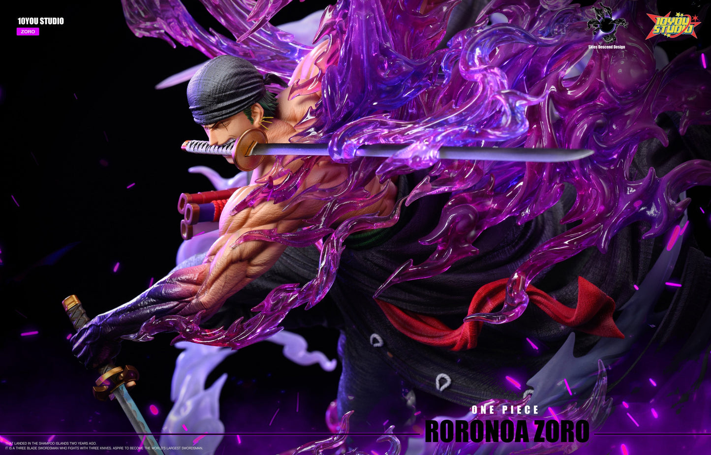 One Piece - Roronoa Zoro | 1:6 Resin Statue | von Skies Descend & 10YOU Studios