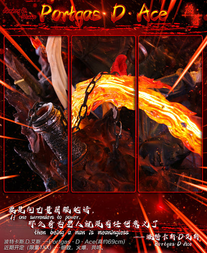 One Piece - Ace | 1:6 Resin Statue | by Monkey D Studio