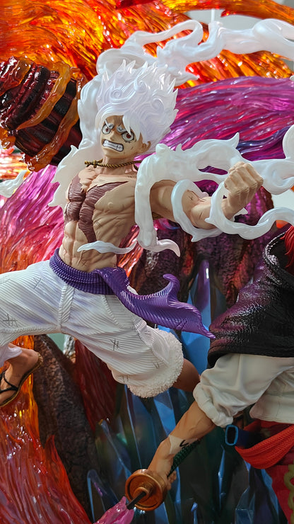 One Piece - Monkey D. Luffy & Shanks | 1:8 Resin Statue | von Monkey D. Studio