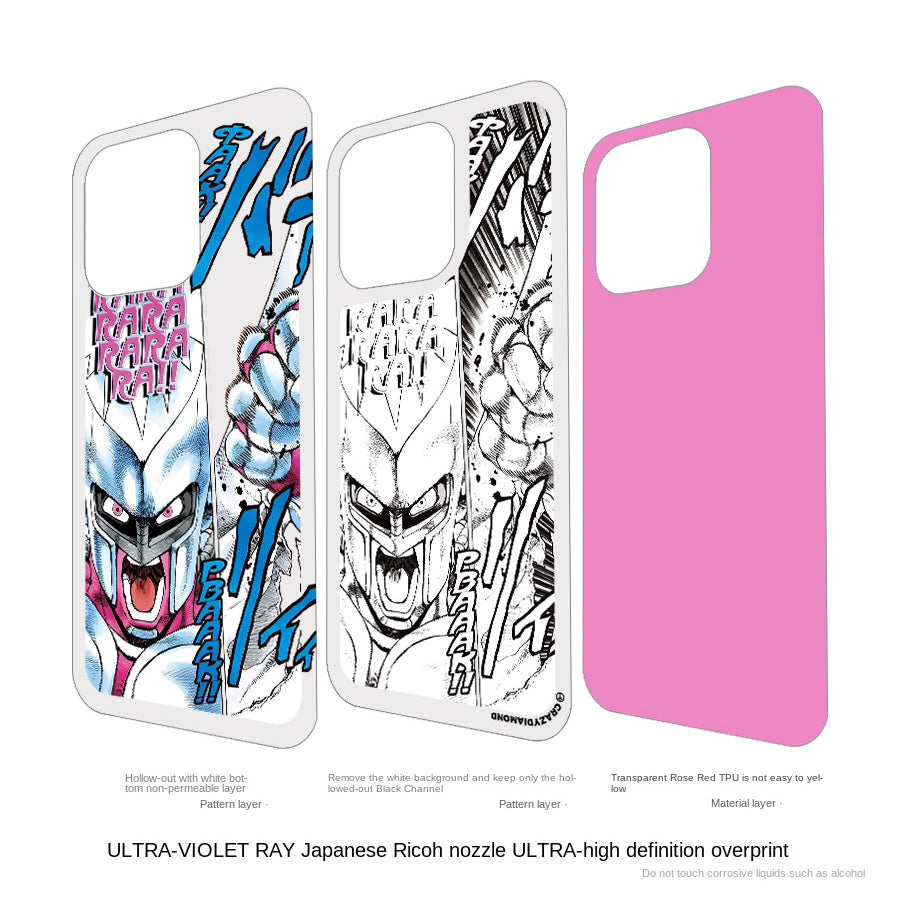 JOJO's Bizarre Adventure Crazy Diamond mobile phone case